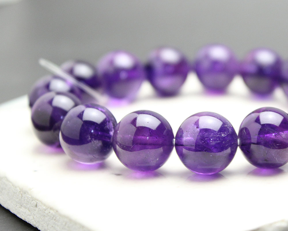 紫水晶　アメジスト　水晶玉　大玉